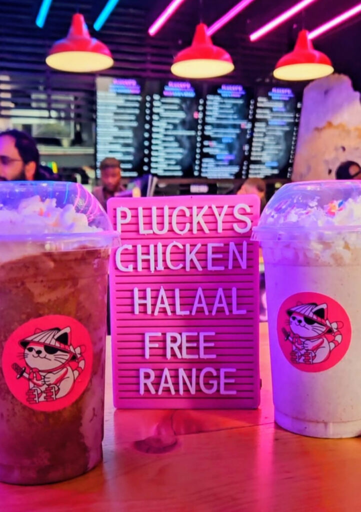 Milkshakes at Plucky's, Korean Food Cape Town